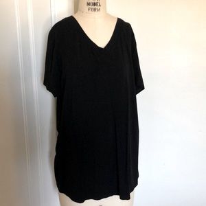Large, black, very soft T-shirt